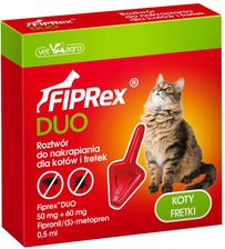 Vet-Agro Fiprex Duo Kot 50 Mg - Pozostałe akcesoria dla kotów