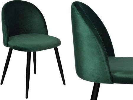 Krzesło Aksamitne K Soul Velvet Zielone 253092
