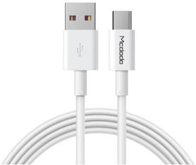 Mcdodo Kabel USB - USB Typ-C 1m Biały (GSM099978)