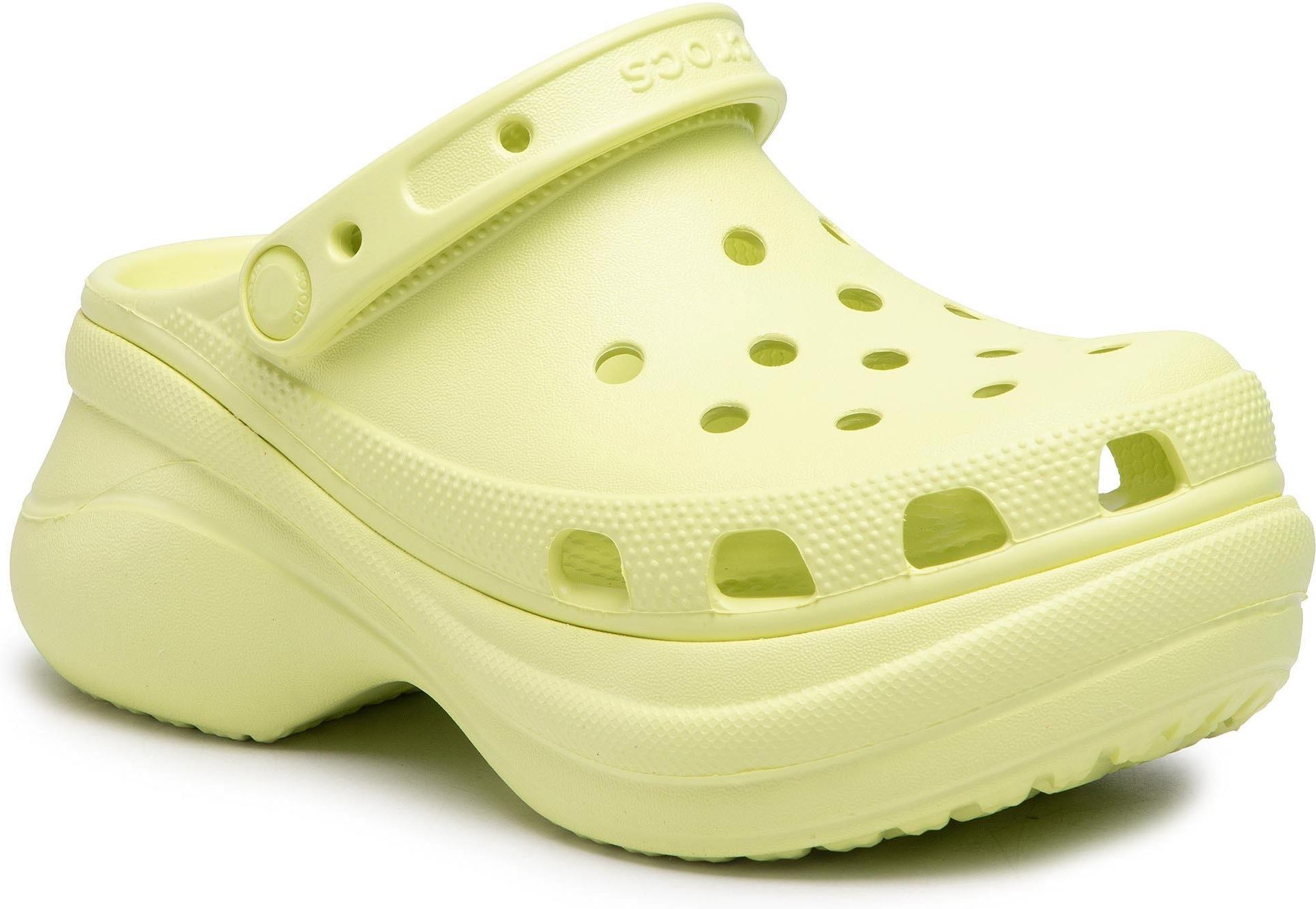 Crocs Klapki Classic Bae Clog W 2063023U4 Lime Zest Ceny i opinie