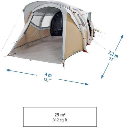 Namiot Quechua Dmuchany Air Seconds 6.3 F&B 6 Osobowy 3