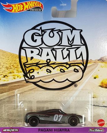 Hot Wheels Premium Pagani Huayra Gumball 3000 GJR51 DMC55