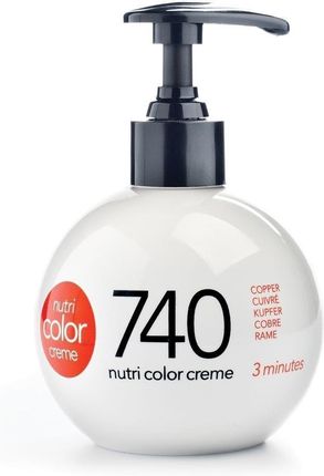 Revlon Nutri Color Creme Maska Koloryzująca do Włosów Farbowanych Miedź 740 270ml