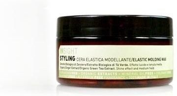 Insight Elastic Molding Wax Elastyczny Wosk Modelujący do Stylizacji z Organicznymi Ekstraktami z Imbiru Bogatego w Witaminę E i Zielonej Herbaty 90ml