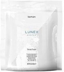 Kemon Lunex System Decap Super Rozjaśniacz do Włosów Oparty na Olejkach Roślinnych w Proszku z Niebieskim Pigmentem 400g