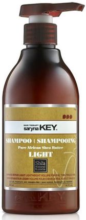 Saryna Key Pure African Shea Natural Keratin Repair Light Shampoo Lekki Szampon Regenerujący Do Włosów 500 ml