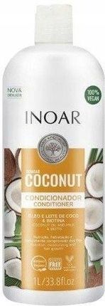 Inoar Bombar Coconut Odżywka Kokosowa Regenerująca Po Keratynowym Prostowaniu Włosów 1000 ml