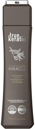True Keratin Moroccan Miracle Ultra Hydrating Shampoo Szampon Odżywczy Z Keratyną I Arganem Po Keratynie 250 ml