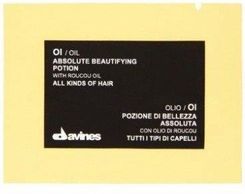 Davines Oi Oil Absolute Beautifying Potion Olejek do Wszystkich Rodzajów Włosów Bez Parabenów Saszetka 4ml