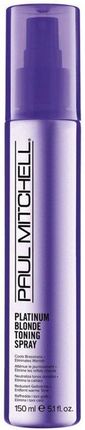 Paul Mitchell Platinum Blonde Toning Spray Fioletowa Odżywka Ochładzająca i Odżywiająca Kolor W Sprayu 150 ml