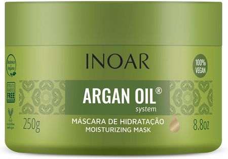 INOAR Argan Oil Maska po Keratynowym Prostowaniu Włosów z Olejkiem Arganowym 250g