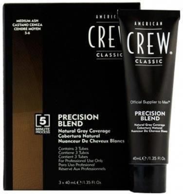 American Crew Precision Blend Shades Odsiwiacz do włosów 3x40ml - (2-3) Dark - odcień ciemny