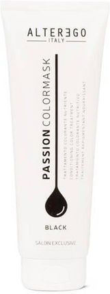 Alterego Passion Maska Koloryzująca do Włosów Black - Czarny 250ml