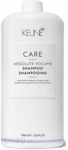 Keune Care Absolute Volume Shampoo Szampon Dodający Objętości do Włosów Cienkich 1000 ml