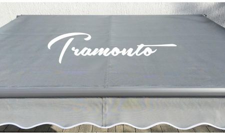 Tramonto Markiza tarasowa antracyt 500x300 szary jasny std