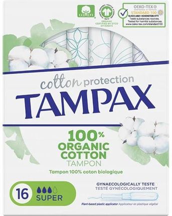 Tampax Tampony Dla Kobiet Organic 16
