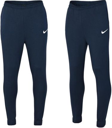 Nike Park Męskie Spodnie Bawełniane Sportowe Granatowe