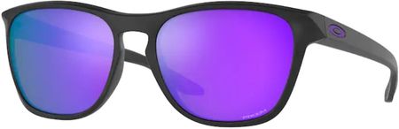 Oakley Okulary przeciwsłoneczne MANORBURN Matte Black Prizm Violet OO9479 03