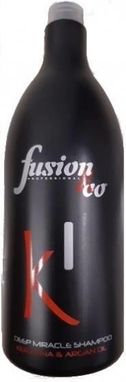 Exclusive Fusion&Co Miracle Deep Keratin Shampoo K1 Szampon Wzmacniający Efekt Botox Z Keratyną I Olejem Arganowym 1500 ml