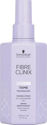 Schwarzkopf Fibre Clinix Taming Spray Spray Wygładzający, 200ml