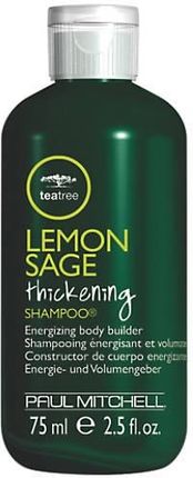 Paul Mitchell Tea Tree Lemon Sage Thickening Szampon Zwiększający Objętość Do Włosów Normalnych I Cienkich 75 ml