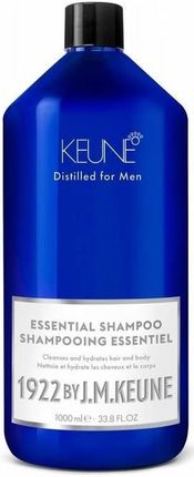 Keune 1922 By J.M.Keune Essential Szampon Odświeżający Z Keratyną 1000 ml