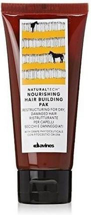 Davines Naturaltech Nourishing Hair Building Pak Maska Odbudowująca do Suchych Łamliwych Włosów 60ml