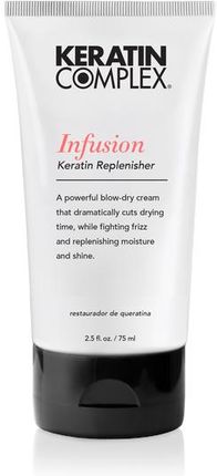 Keratin Complex Infusion Keratin Replenisher - Krem Termiczny, Skraca Czas Suszenia, Nawilża, 75ml