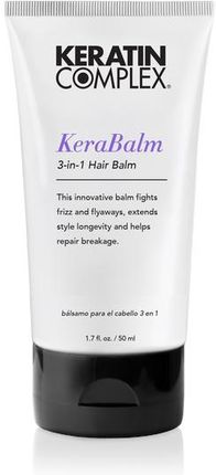 Keratin Complex Kerabalm 3-in-1 Hair Balm - Balsam Do Włosów, Przeciw Puszeniu, Naprawia Ubytki, 50ml