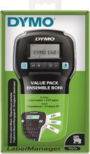 Zdjęcie Drukarka etykiet DYMO LM160 + 3 TAŚMY 45013 LabelManager 160 VALUE PACK druk do 12mm - Góra