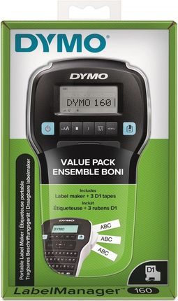 Dymo LabelManager 160 Value Pack 3 Etykiety (2142267)