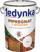 Zdjęcie Jedynka Impregnat Do Drewna Z Woskiem Biały 5L - Golub-Dobrzyń