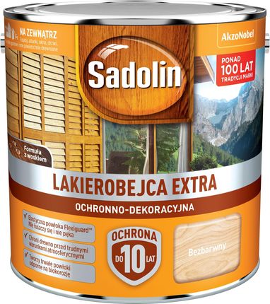 Sadolin Lakierobejca Extra 2,5L Szwedzka Czerwień