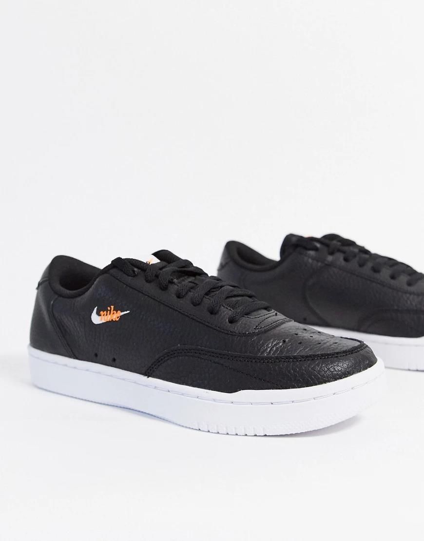 nike court vintage męskie czarne
