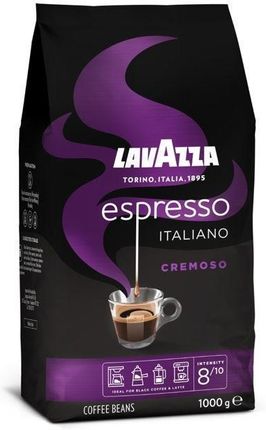 Lavazza Caffe Espresso Italiano Cremoso ziarnista 1kg