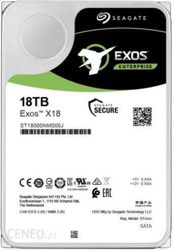 Seagate Exos X18 18TB SATA 6 Gb/s (ST18000NM000J)