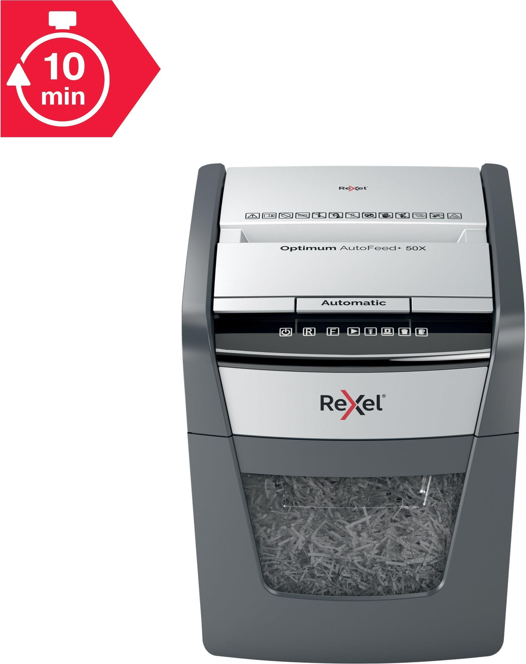 Rexel Optimum AutoFeed+ 50X 2020050XEU - zdjęcie 6 Rexel Optimum AutoFeed+ 50X 2020050XEU