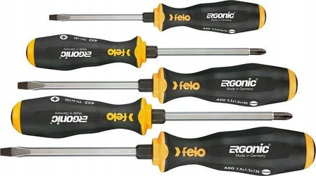 FELO ERGONIC zestaw wkrętaków do podbijania 5-cz. seria 450 - zdjęcie 3