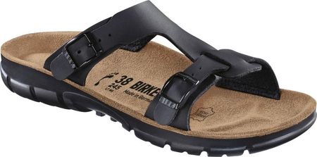 Birkenstock Klapki Sofia Black Wąskie 263123