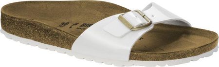 Birkenstock Klapki Madrid White Wąskie 1005310