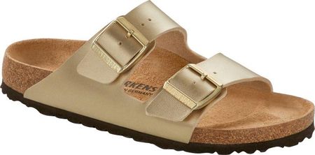 Birkenstock Klapki Arizona Gold Wąskie 1016111