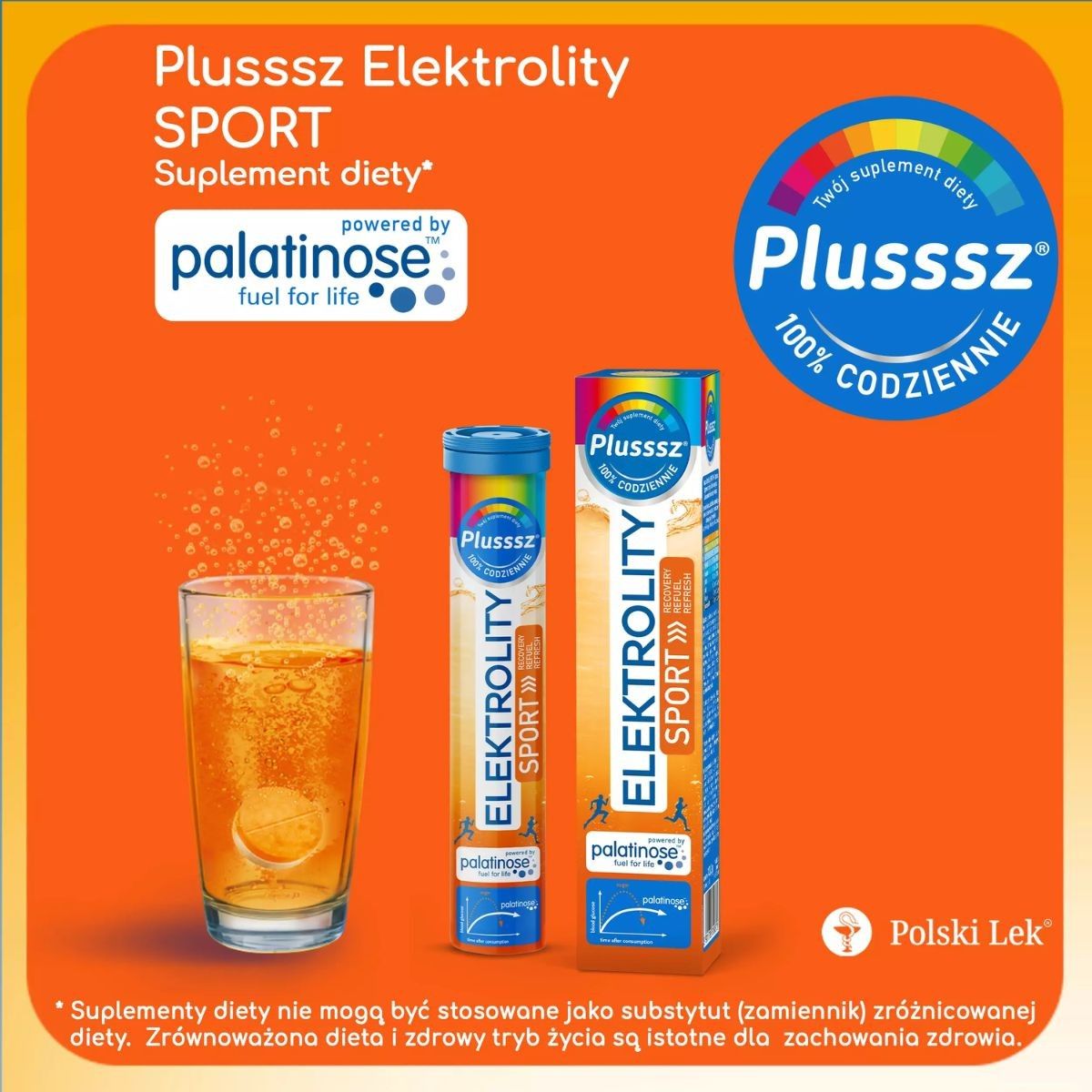 Plusssz Elektrolity SPORT 100% Complex 24 tabl. - Opinie i ceny na Ceneo.pl