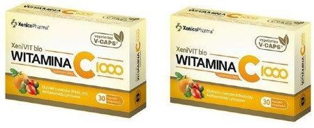 xenico Pharma Zestaw xenivit Bio Witamina C 1000 2x30 Kaps