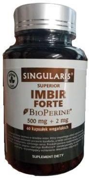 Activepharm Singularis Imbir Forte Bioperine 60 Kaps