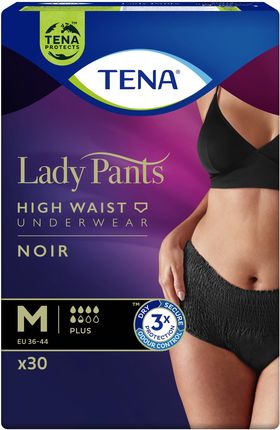 TENA Lady Pants Plus Noir M Bielizna Chłonna Dla Kobiet 2x30szt