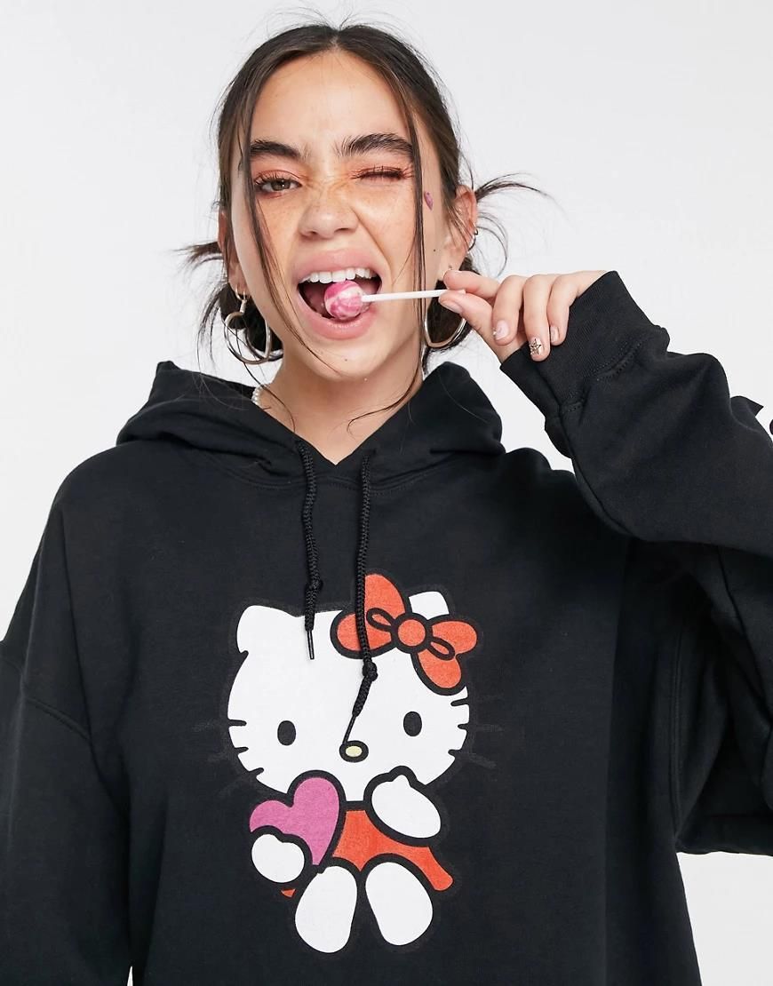 New Girl Order Curve x Hello Kitty – Bluza oversize z