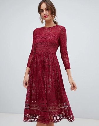 vintage purple lace dress Dolce & Gabbana Purple Lace Dress main image 0