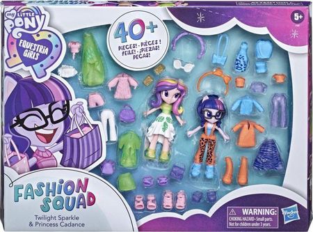 Hasbro My Little Pony Equestria Girls Twilight Sparkle i Księżniczka Cadance F1587