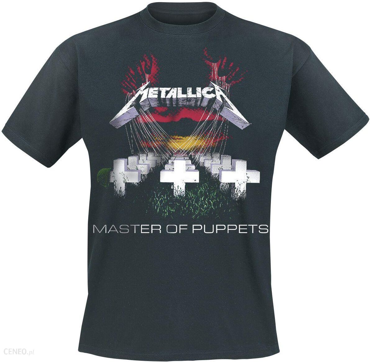 Metallica - Master Of Puppets - T-Shirt - czarny - Ceny i opinie - Ceneo.pl
