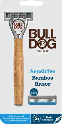 Bulldog Sensitive Maszynka Do Golenia Z Bambusową Rączką 